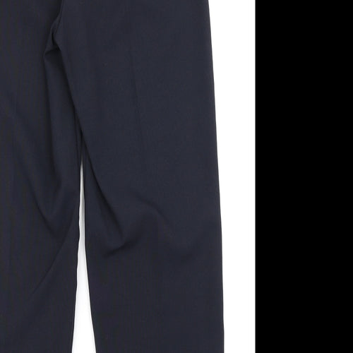 Bm  Womens Blue   Dress Pants Trousers Size 10 L25 in