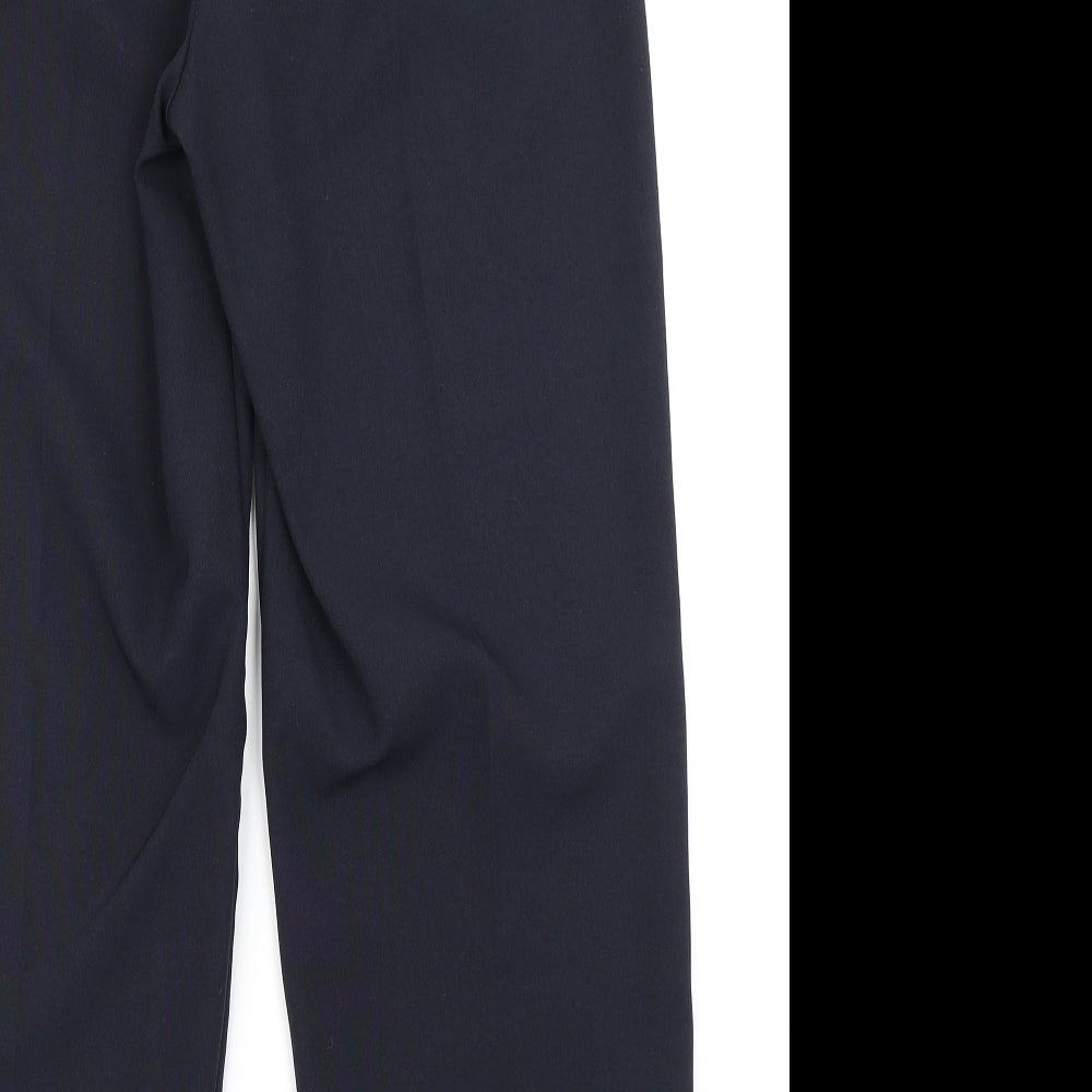 Bm  Womens Blue   Dress Pants Trousers Size 10 L25 in