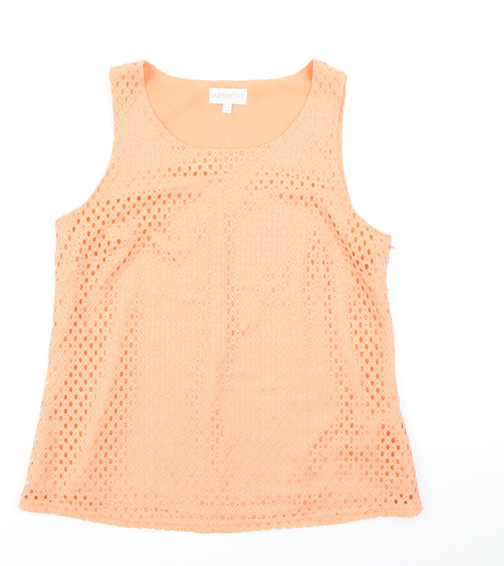 Apricot Womens Orange Basic Tank Size 12
