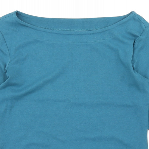 Nutmeg Womens Blue   Basic T-Shirt Size 10