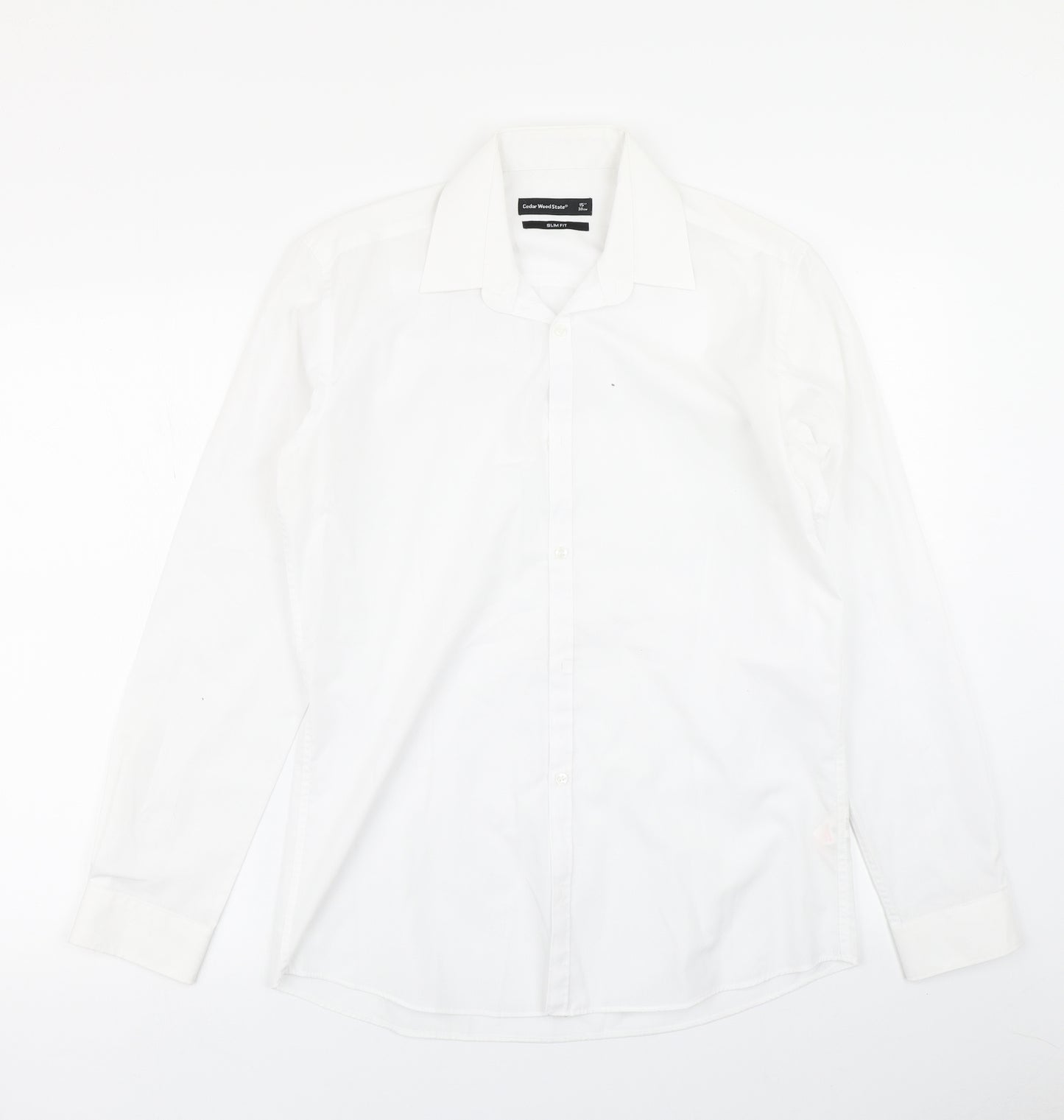 Primark Mens White    Dress Shirt Size 15