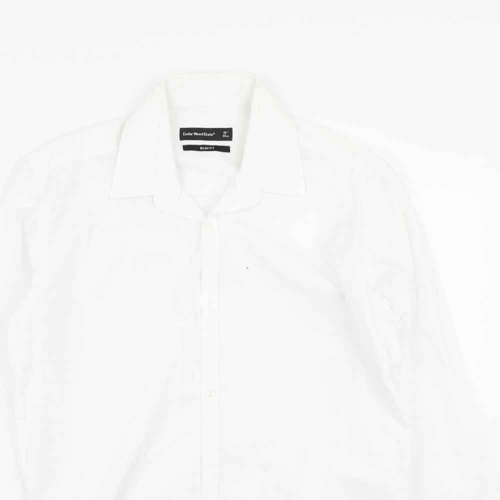Primark Mens White    Dress Shirt Size 15