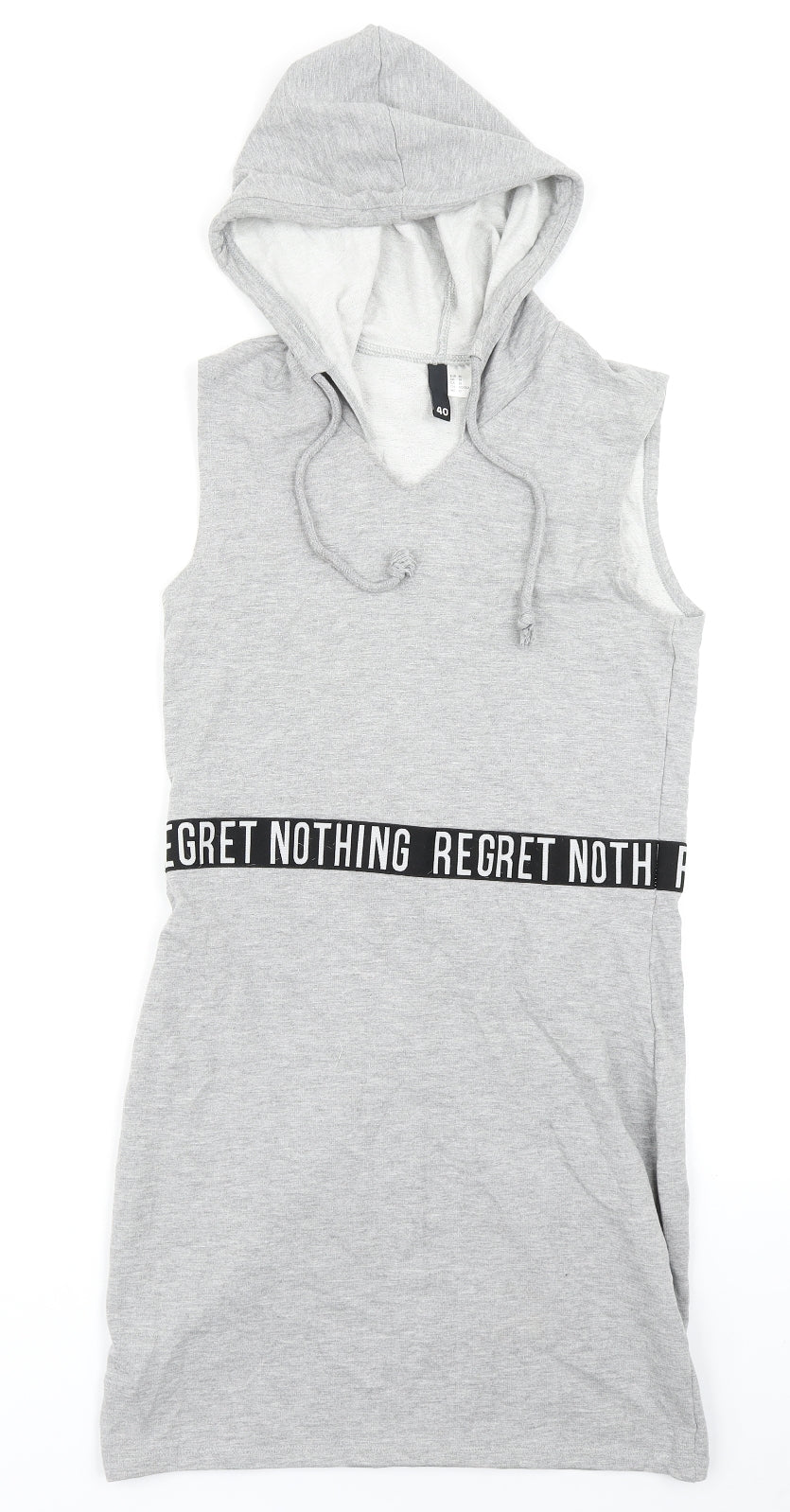 Divided Womens Grey   Skater Dress  Size 12