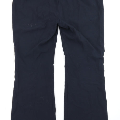 M&S Collection Womens Blue   Dress Pants Trousers Size 10 L25 in