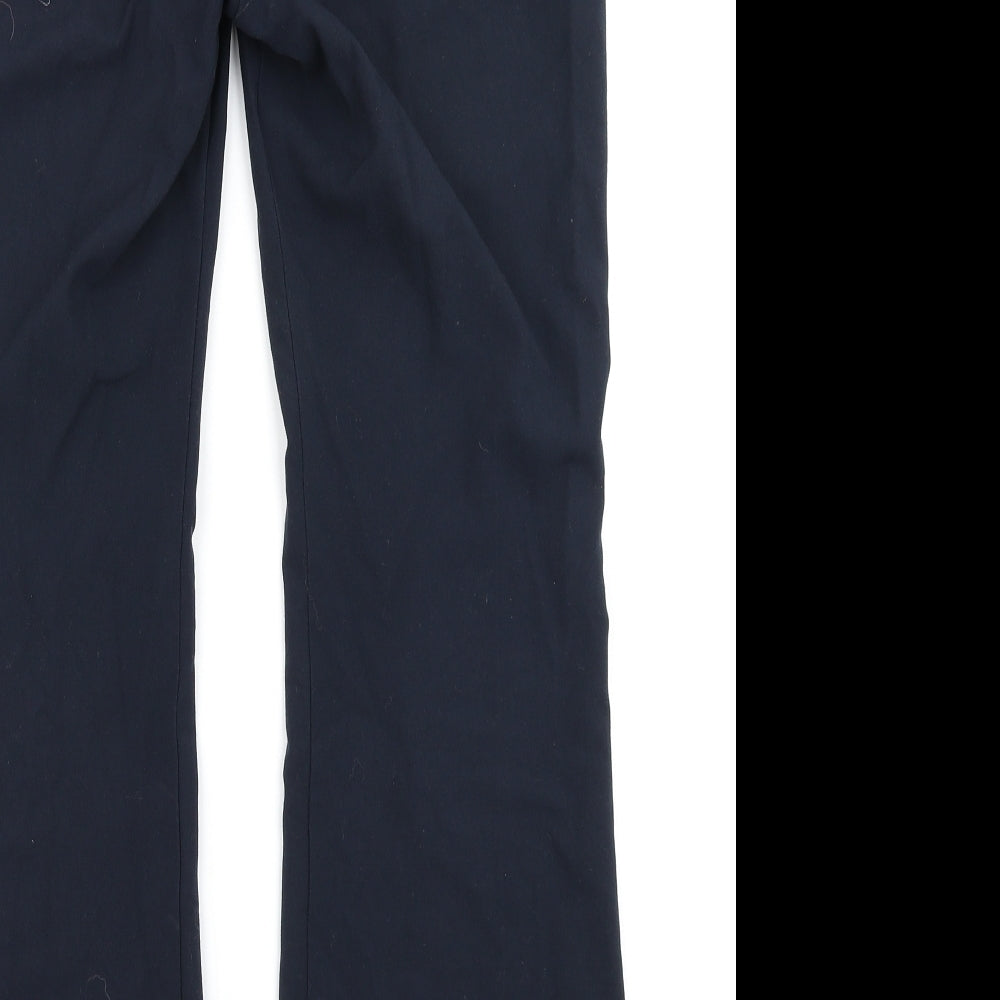 M&S Collection Womens Blue   Dress Pants Trousers Size 10 L25 in