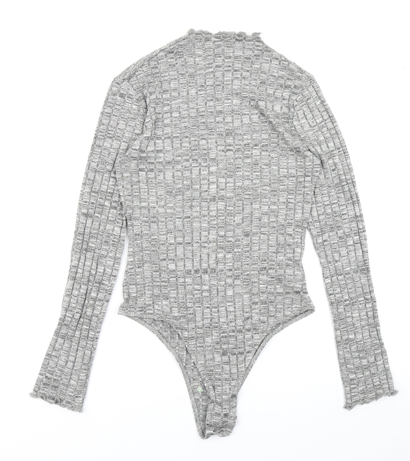 SheIn Womens Grey   Bodysuit One-Piece Size M
