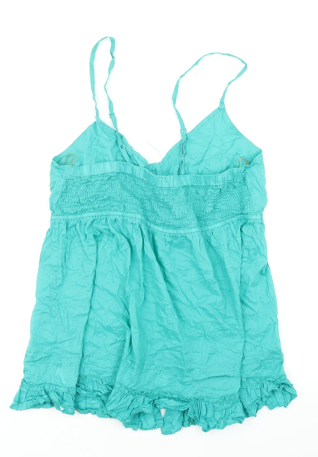 E-vie Womens Green   Camisole T-Shirt Size 16