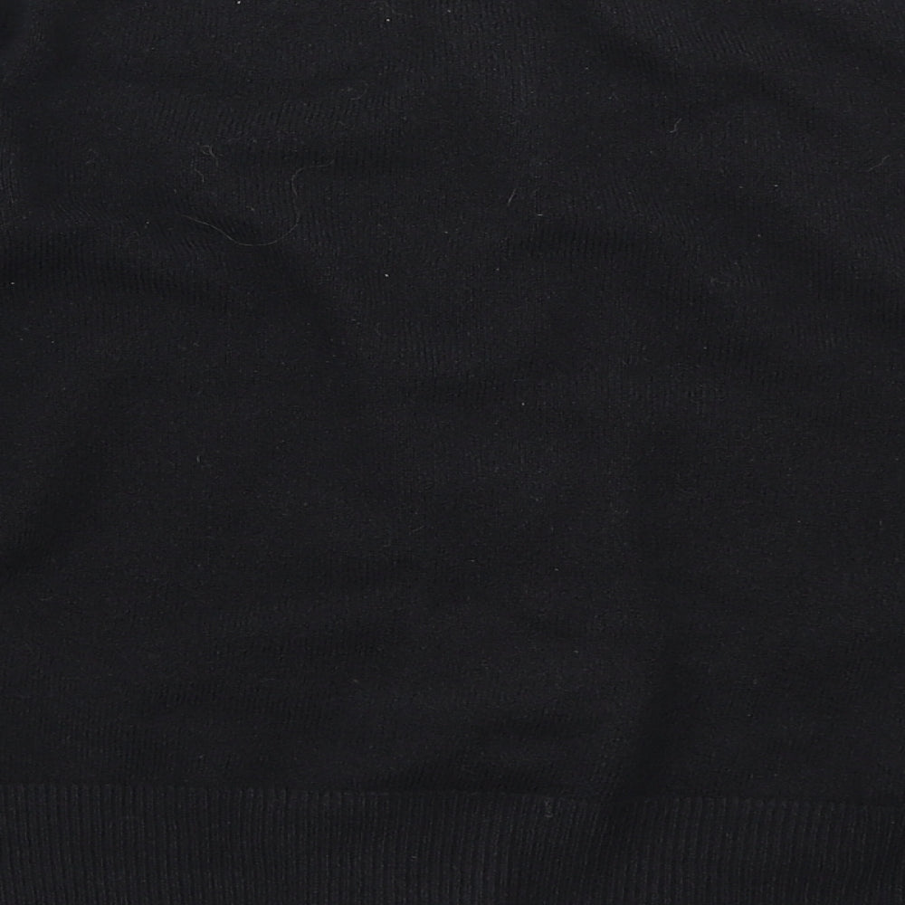 Matalan Womens Black  Knit Cardigan Jumper Size 14