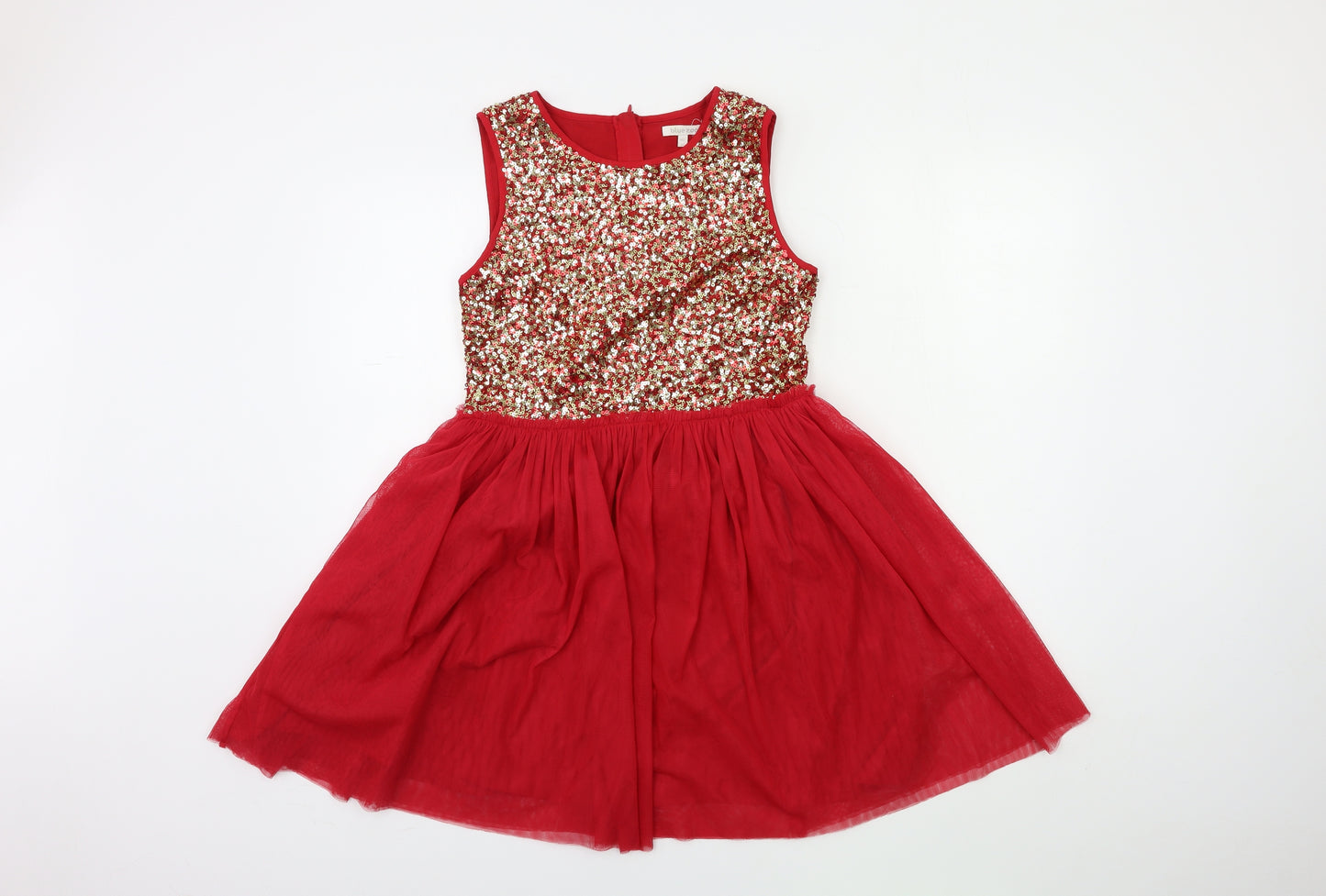 Blue Zoo Girls Red   Tutu Dress  Size 12 Years