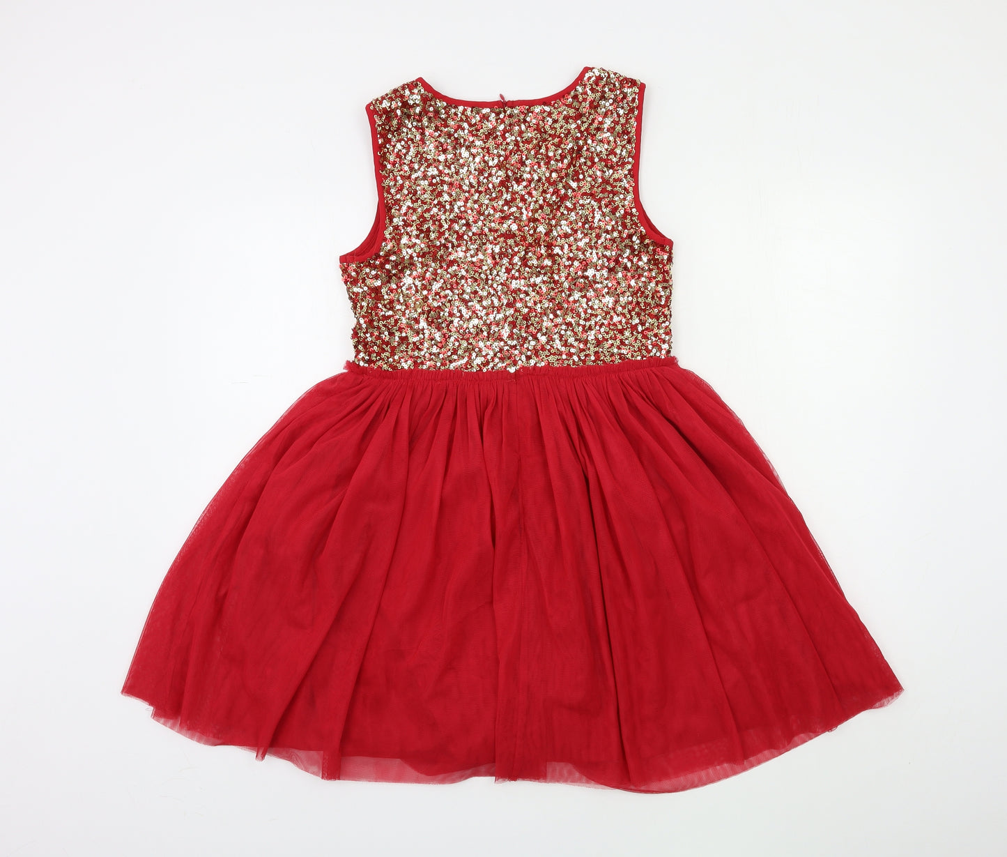 Blue Zoo Girls Red   Tutu Dress  Size 12 Years