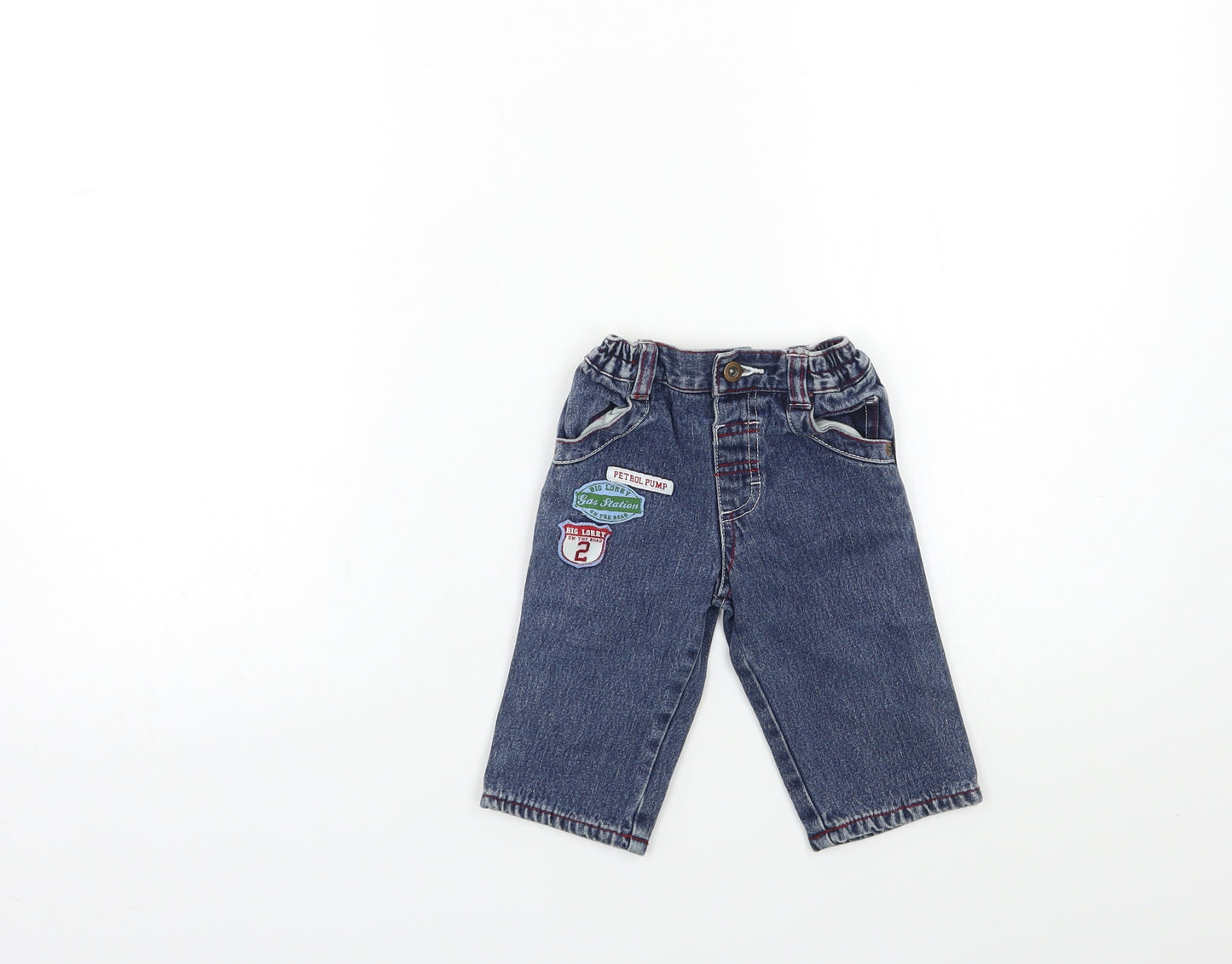 George Baby Blue  Denim Jogger Jeans Size 0-3 Months