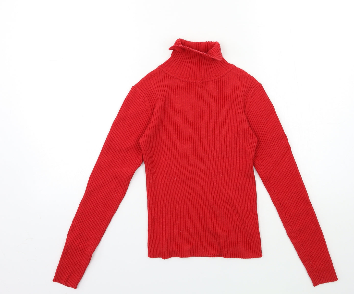 NEXT Girls Red  Knit Pullover Jumper Size 12 Years