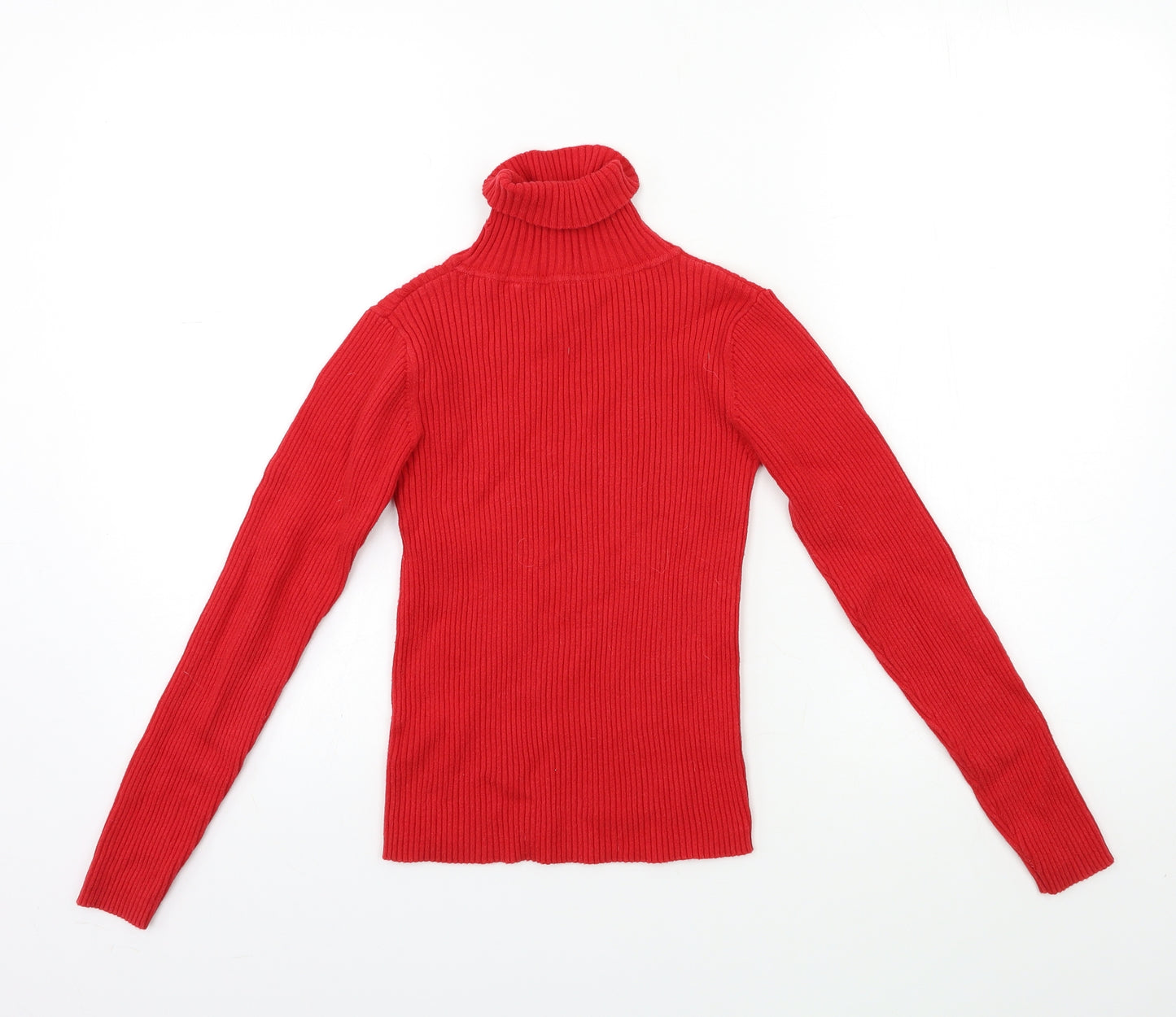 NEXT Girls Red  Knit Pullover Jumper Size 12 Years