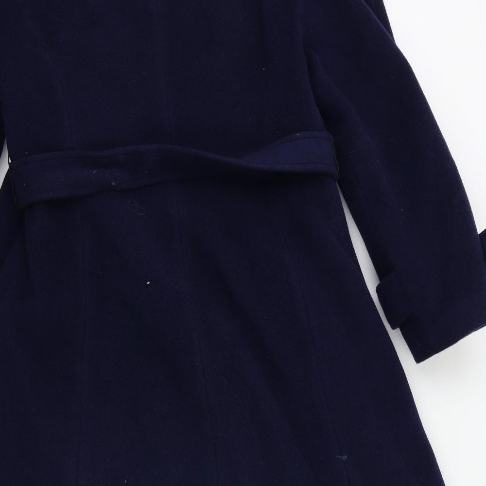 Windsmoor Womens Blue   Overcoat Coat Size 14
