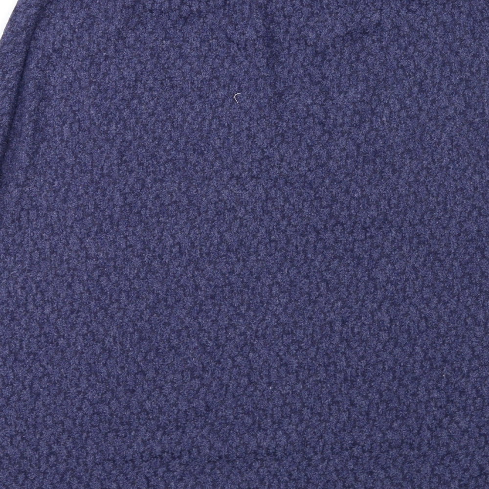 Preworn Womens Blue   A-Line Skirt Size 38 in