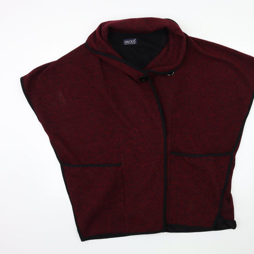 Saloos Womens Red  Knit Cardigan Jumper Size M