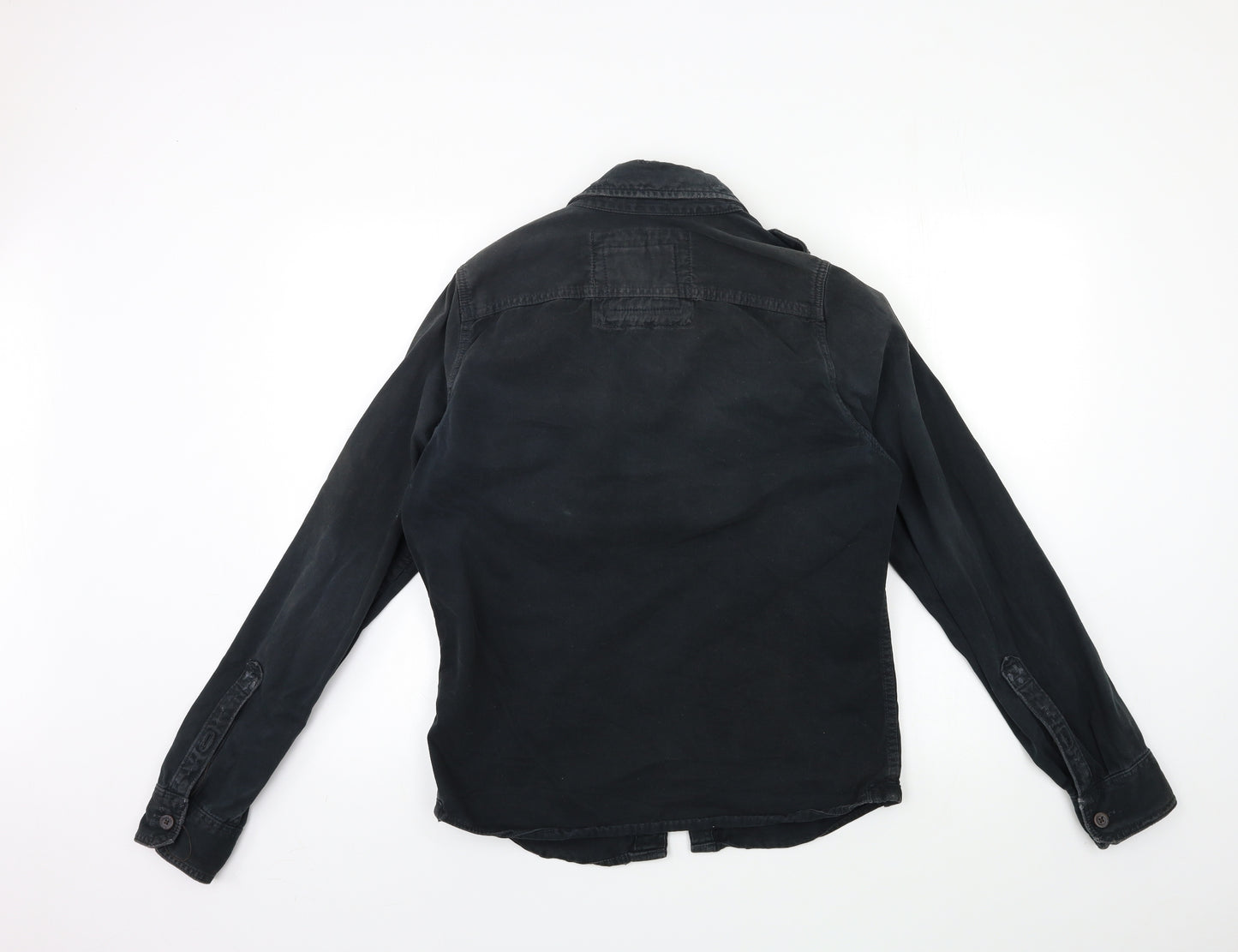 Abercrombie & Fitch Mens Black  Denim Jacket  Size S