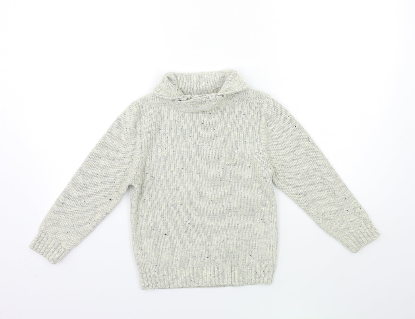Primark Boys Beige  Knit Pullover Jumper Size 6-7 Years