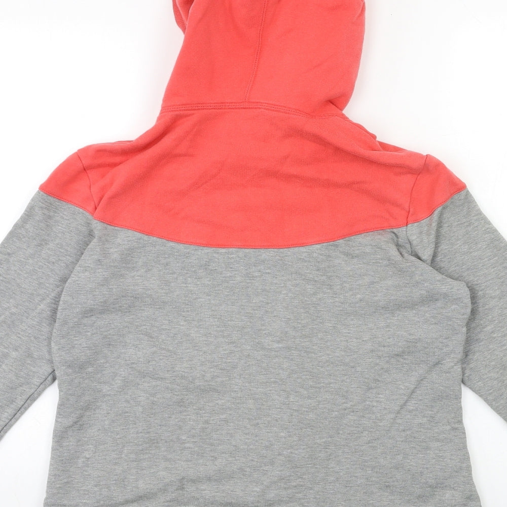 Nike Womens Grey   Full Zip Hoodie Size L