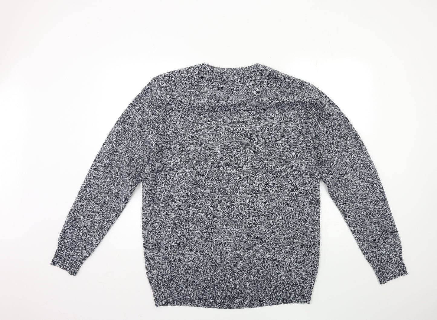 George Mens Blue  Knit Pullover Jumper Size L