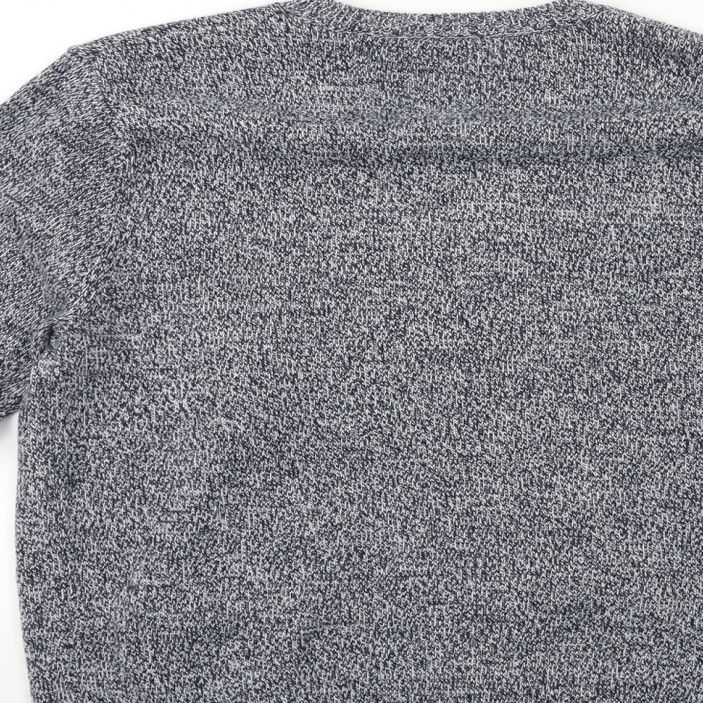 George Mens Blue  Knit Pullover Jumper Size L