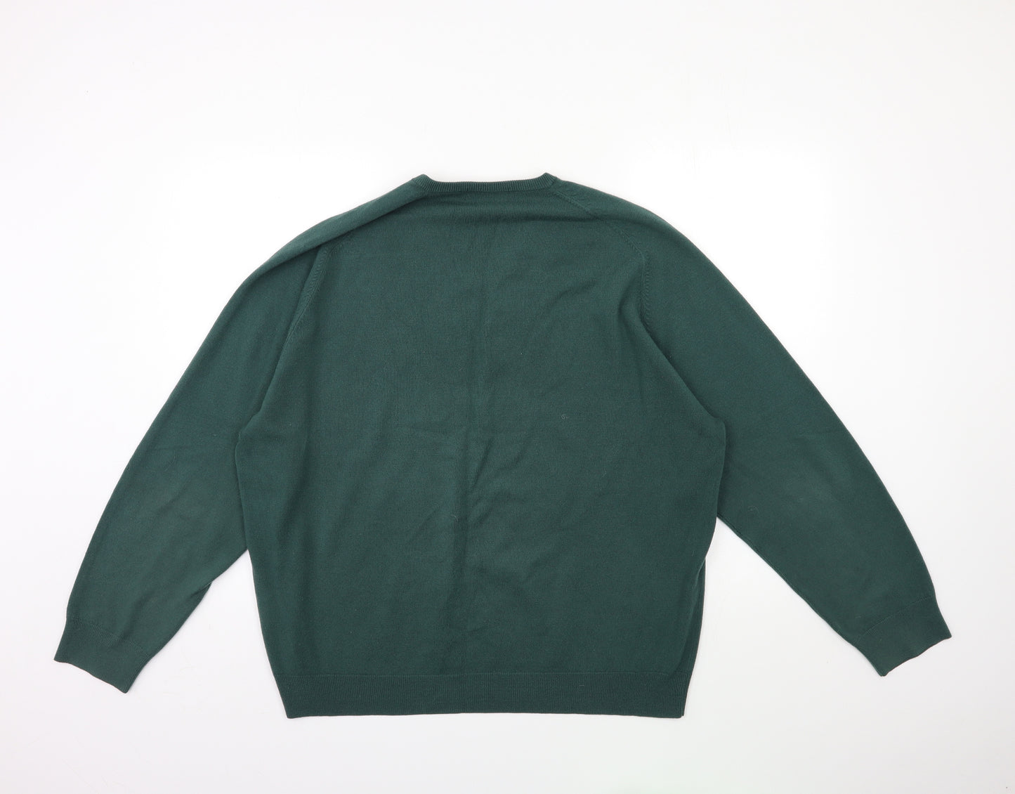 Blue Harbour Mens Green  Knit Pullover Jumper Size 2XL