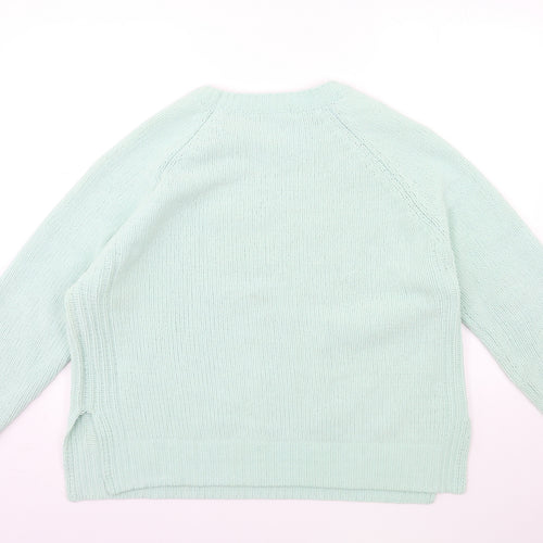 George Womens Blue  Knit Pullover Jumper Size 16