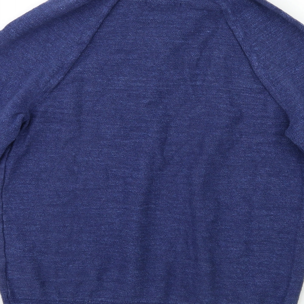 Marks and Spencer Mens Blue  Knit Pullover Jumper Size S