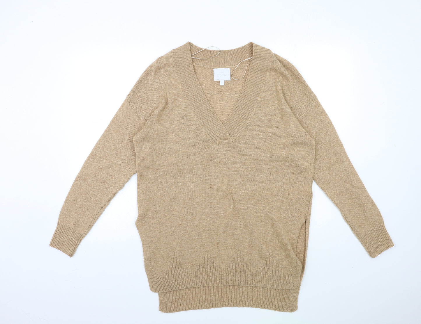 NEXT Womens Beige  Knit Pullover Jumper Size M