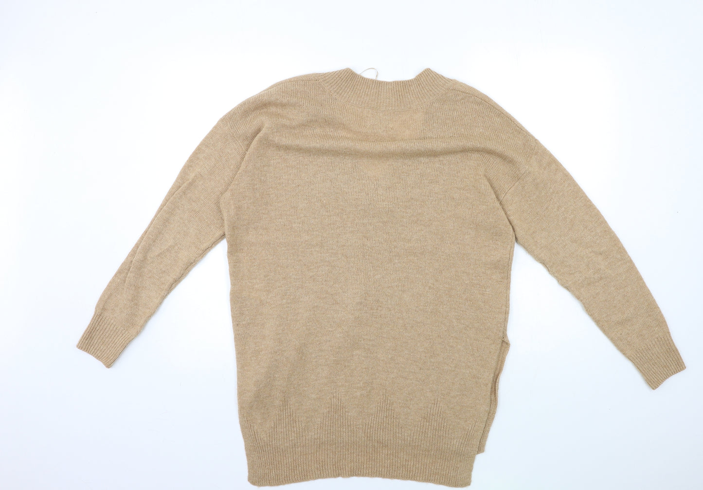 NEXT Womens Beige  Knit Pullover Jumper Size M