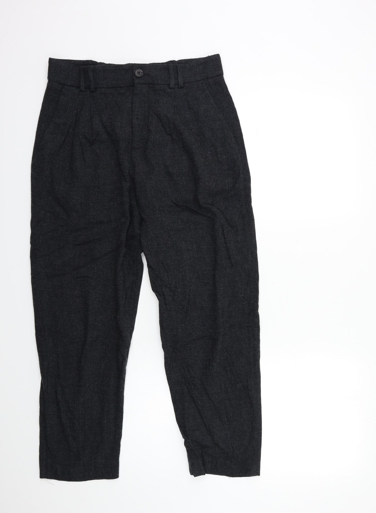 Zara Womens Black   Trousers  Size M L26 in