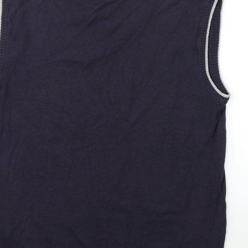 Preworn Boys Blue  Knit Pullover Jumper Size 12-13 Years