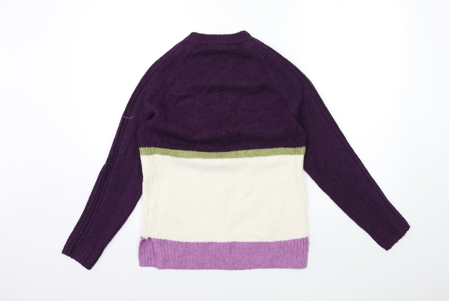 Marks and Spencer Womens Purple  Knit Pullover Jumper Size XS