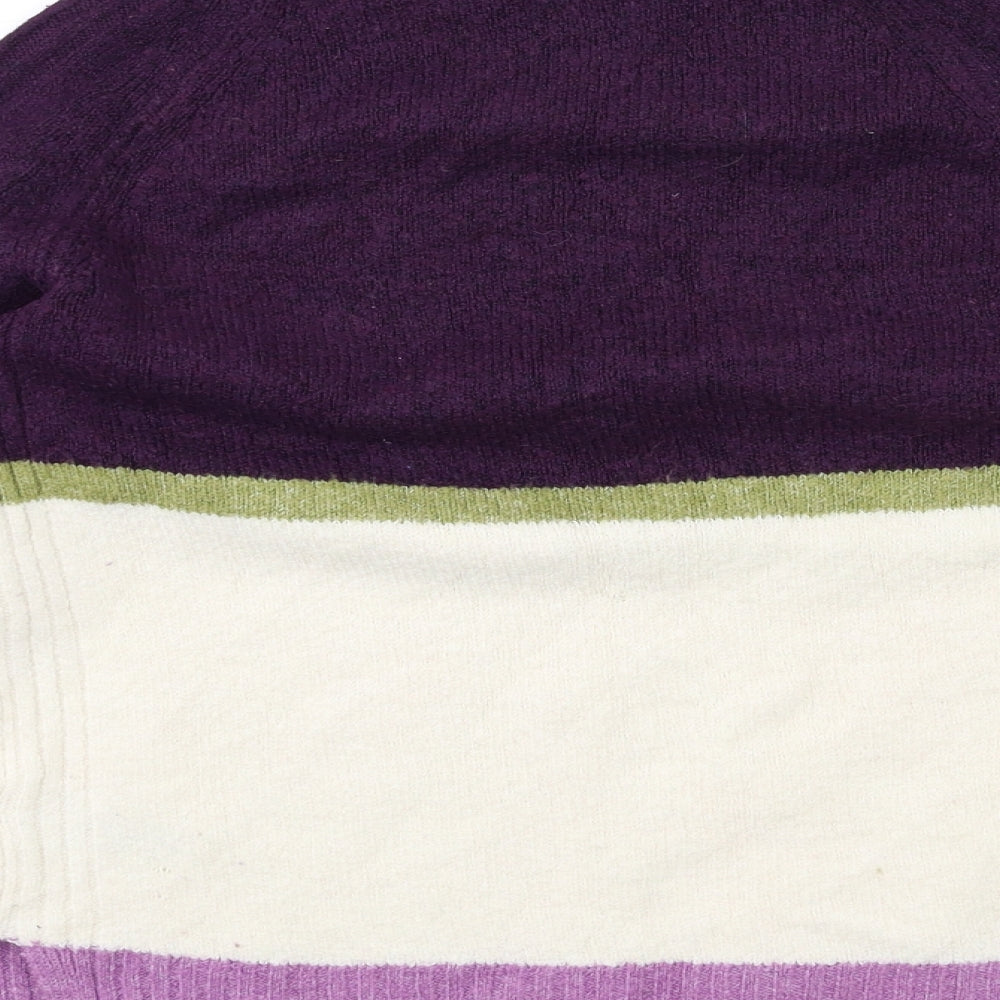Marks and Spencer Womens Purple  Knit Pullover Jumper Size XS