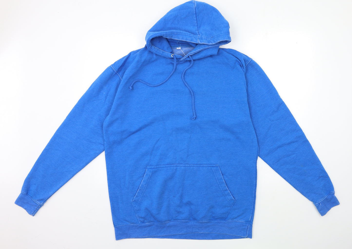 Preworn Mens Blue   Pullover Hoodie Size L