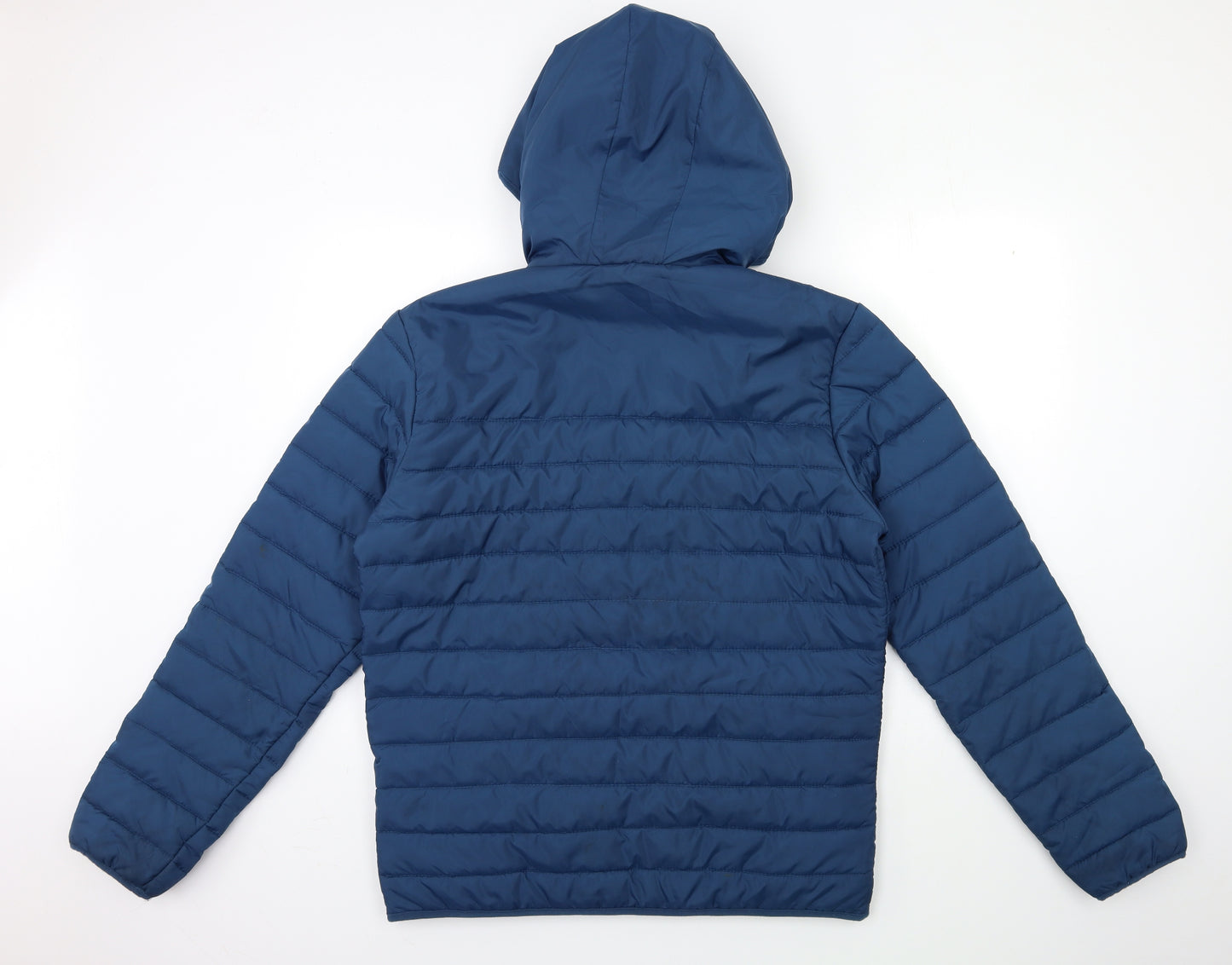 George Mens Blue   Puffer Jacket Coat Size L