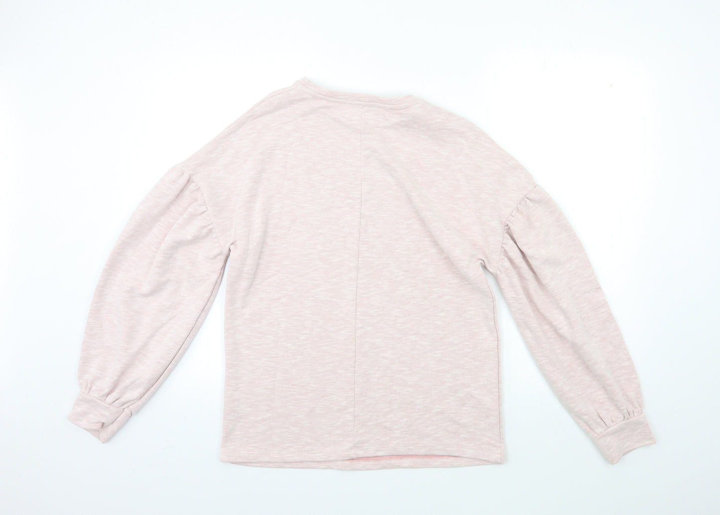 Papaya Womens Pink  Jersey Pullover Sweatshirt Size S