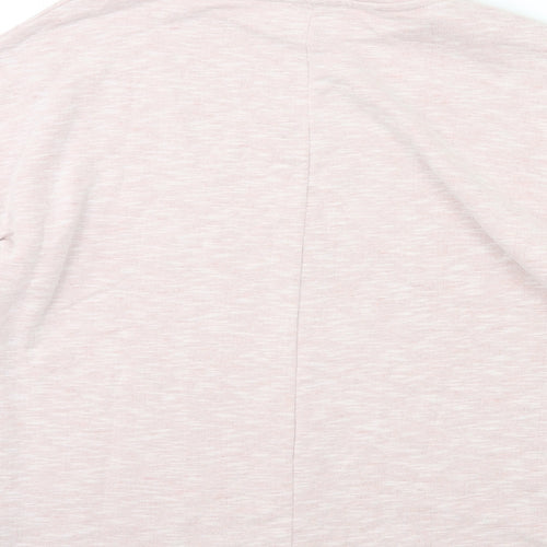 Papaya Womens Pink  Jersey Pullover Sweatshirt Size S
