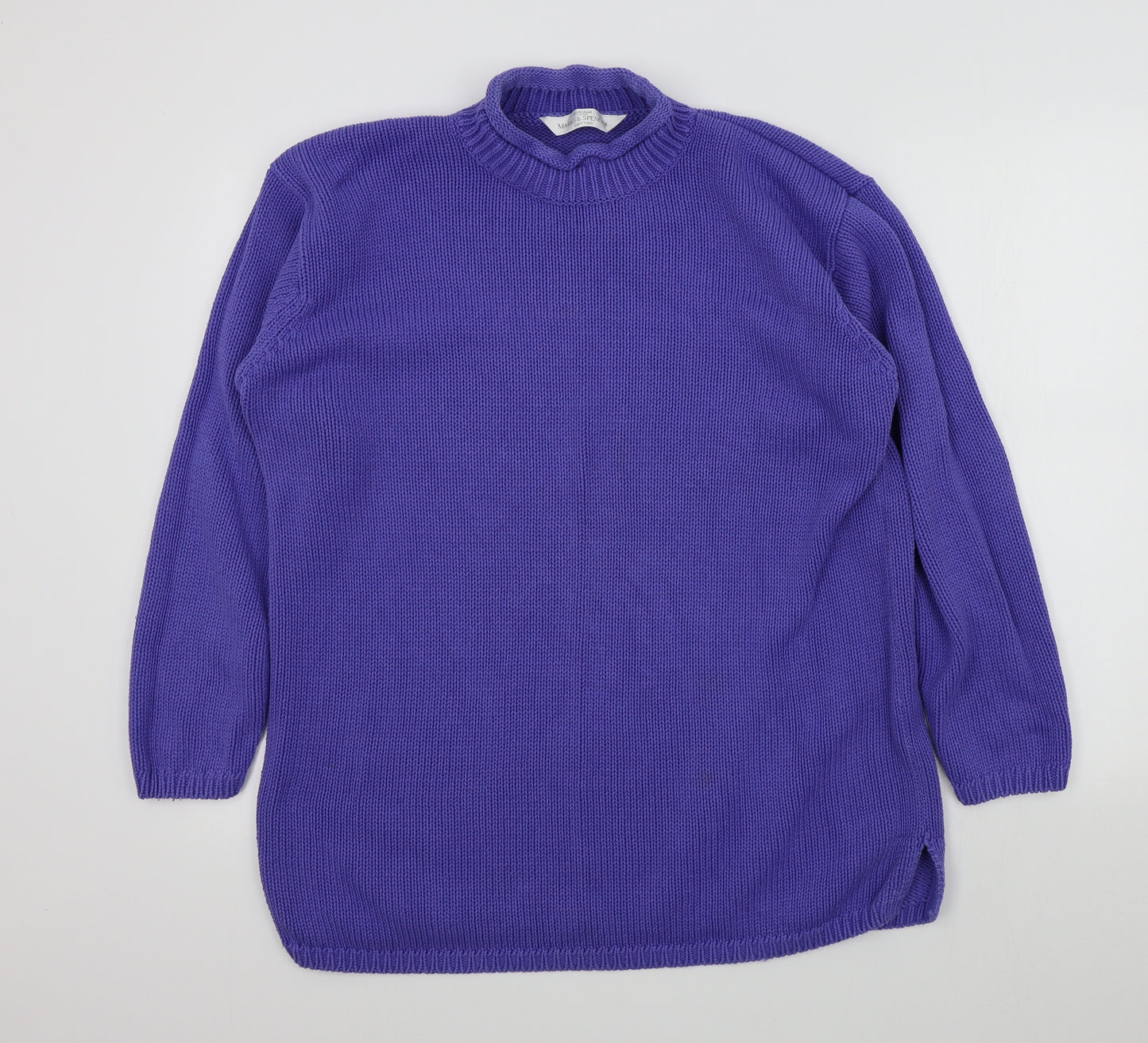 M&S Womens Purple   Pullover Jumper Size 18