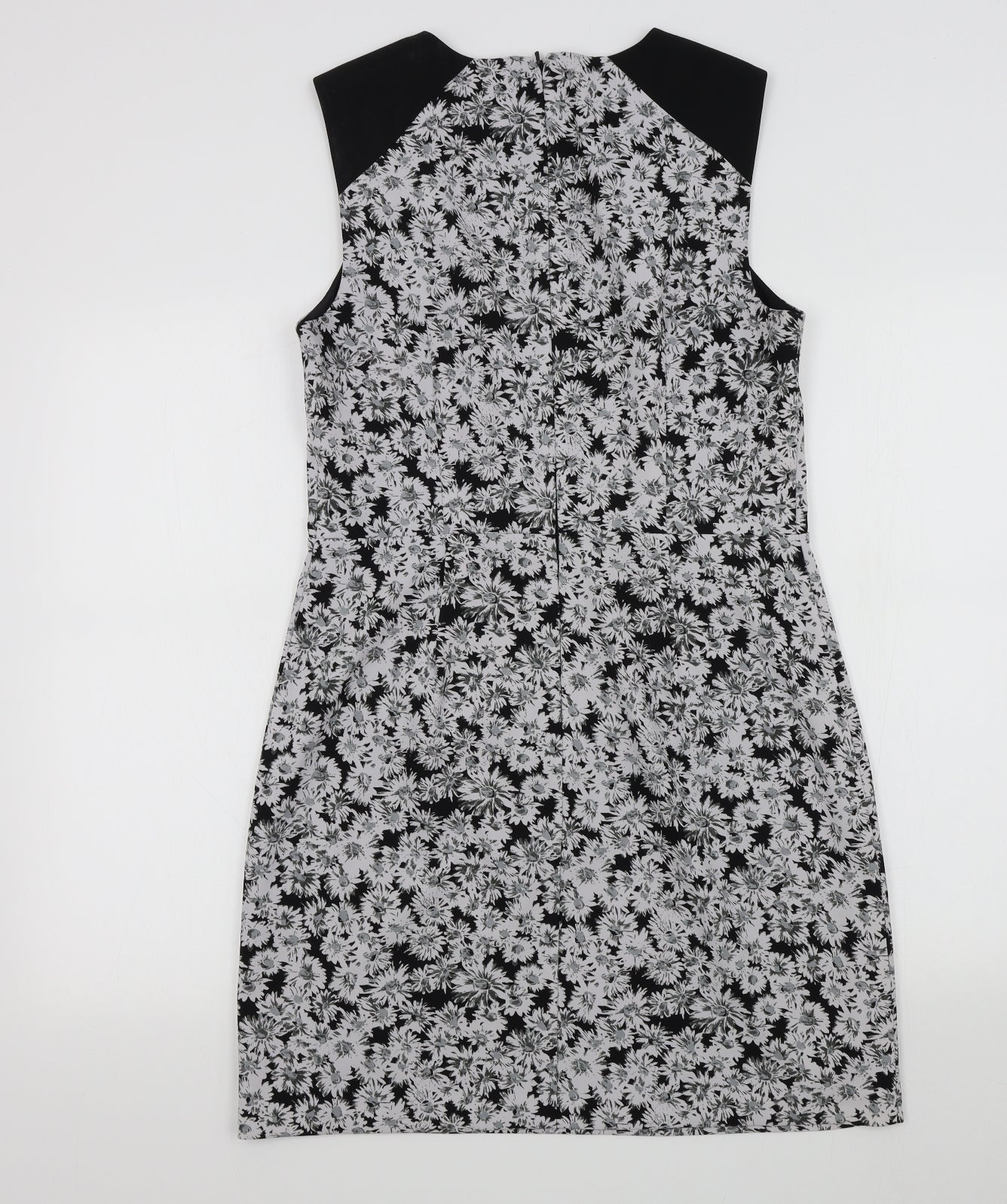 wearhouse Womens Black Gingham  A-Line  Size 12