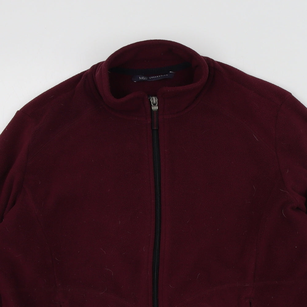 M&S Womens Red   Jacket  Size 16