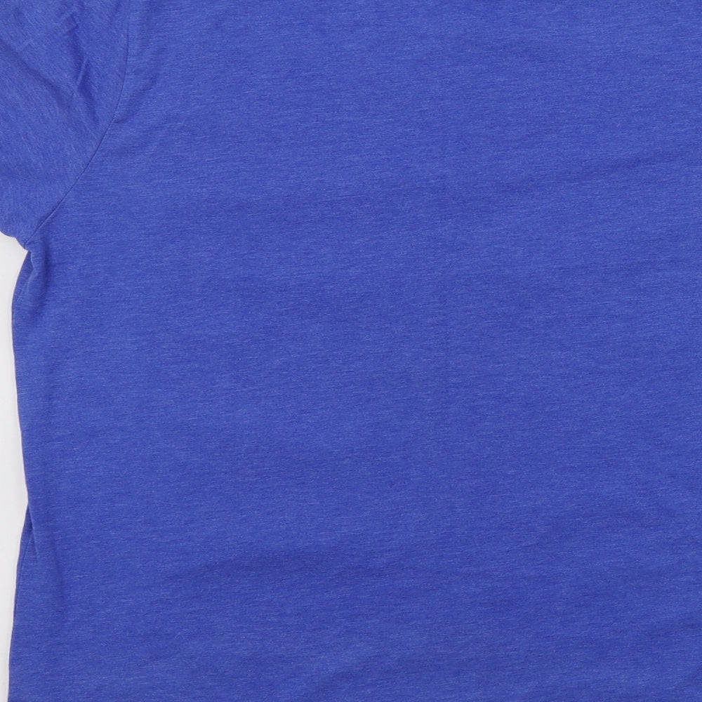 George Mens Blue    T-Shirt Size M  - Bull Dog