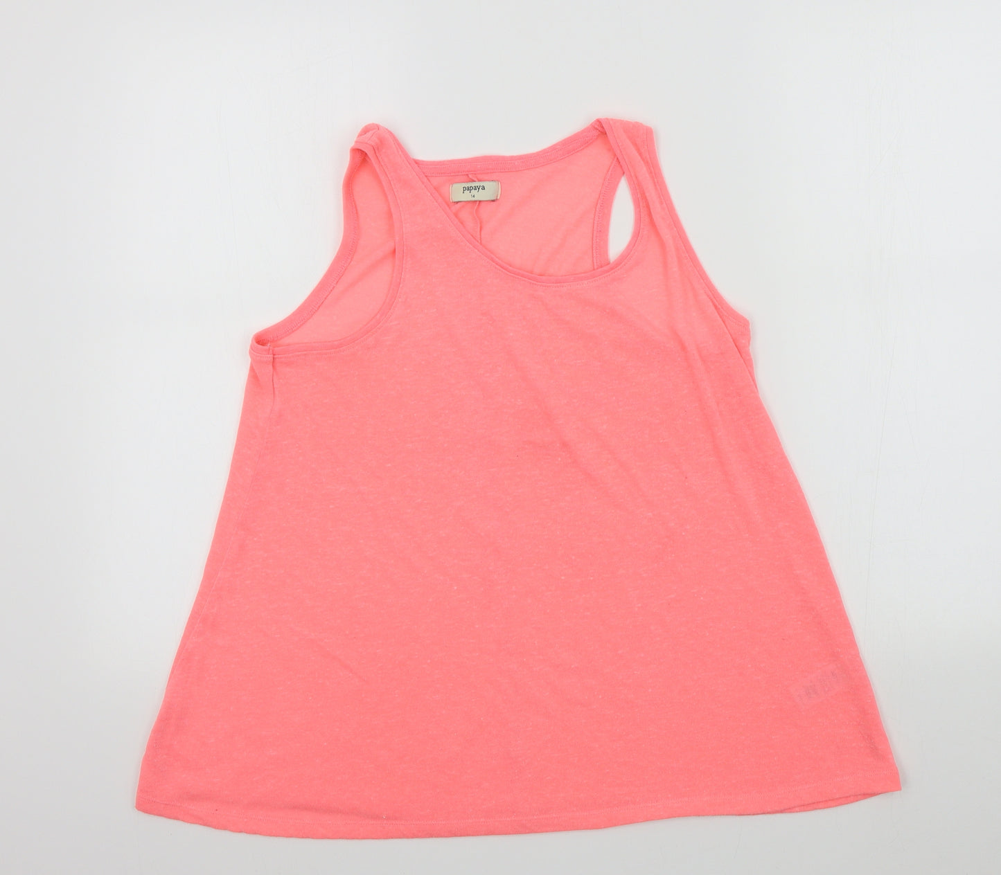 Papaya Womens Pink   Basic Polo Size 14