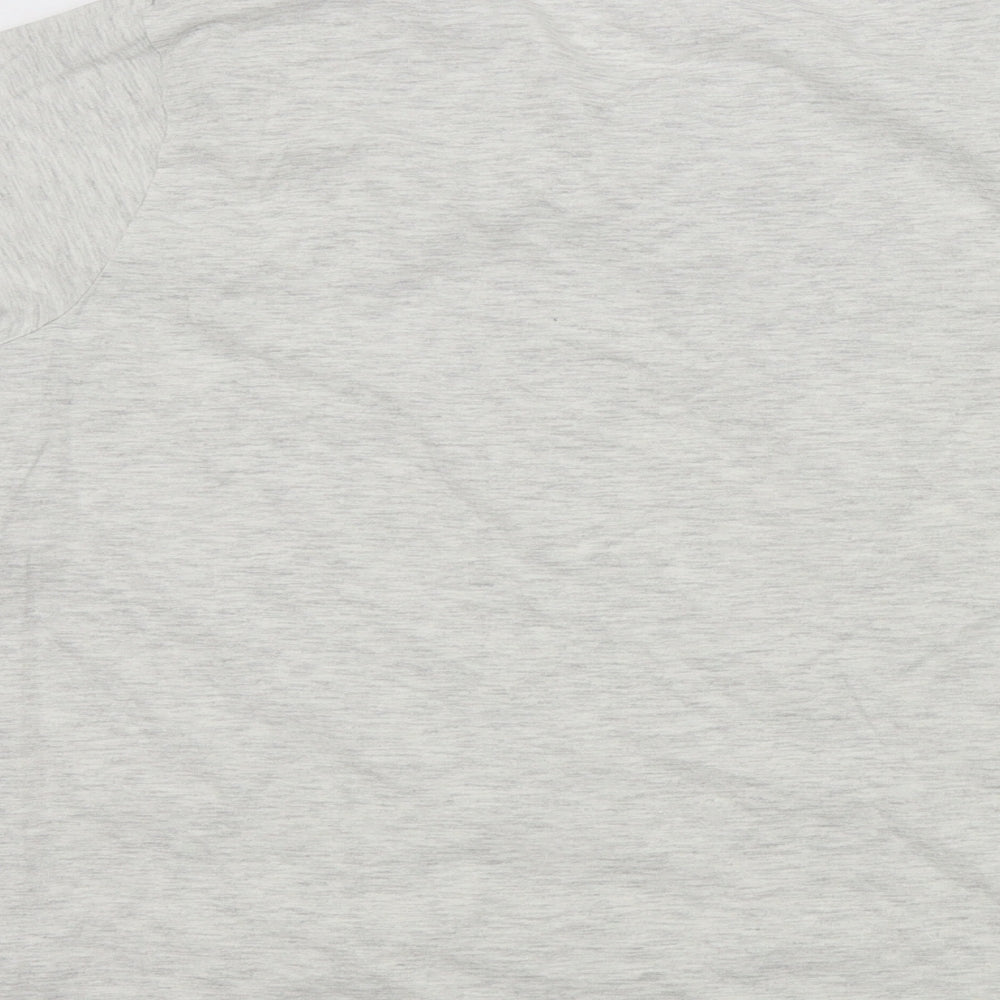 George Womens Grey Solid  Top Pyjama Top Size 12