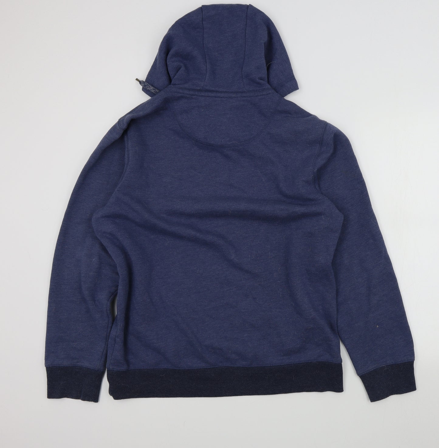 F&F Mens Blue   Pullover Hoodie Size L