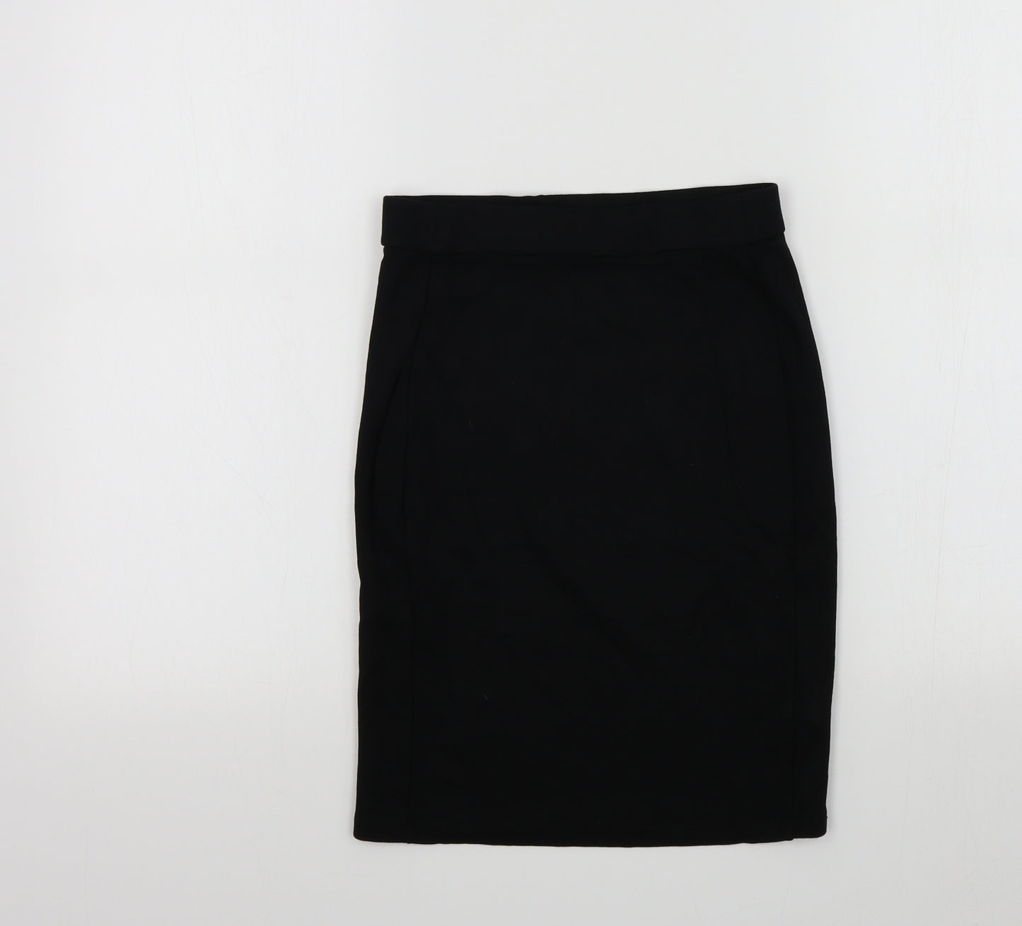 M&S Girls Black Colourblock  A-Line Skirt Size 11-12 Years - School Skirt
