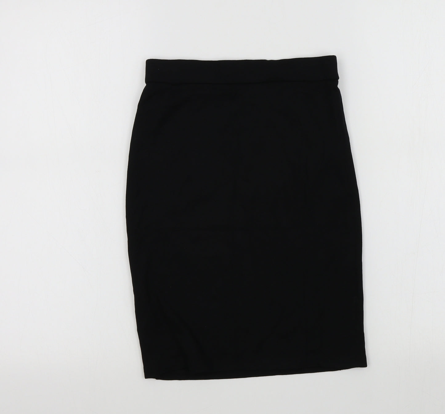 M&S Girls Black Colourblock  A-Line Skirt Size 11-12 Years - School Skirt