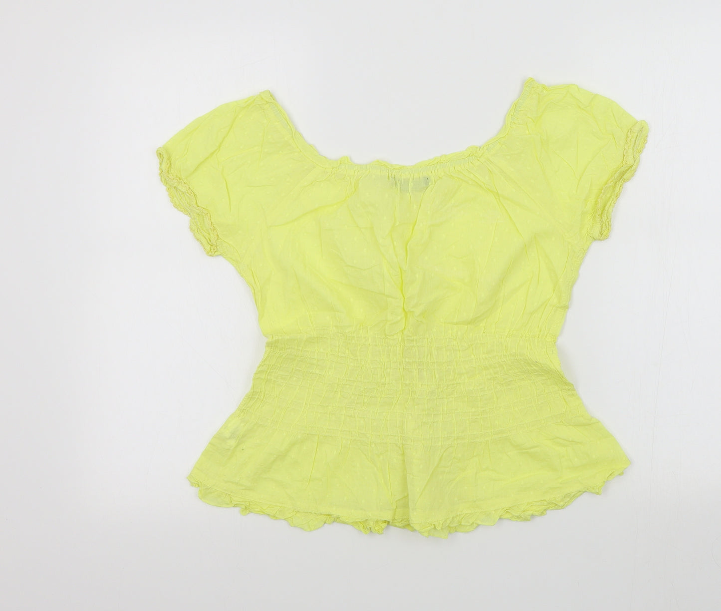 Primark Womens Yellow   Basic Blouse Size 12
