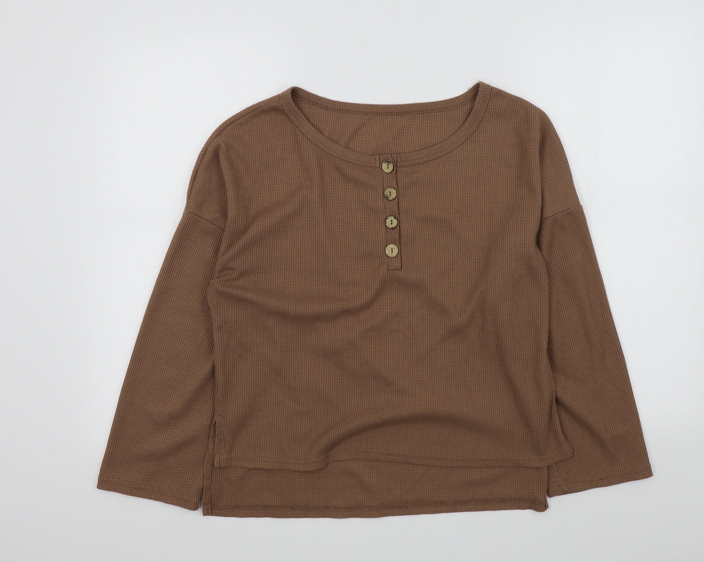SheIn Womens Brown   Pullover Jumper Size M