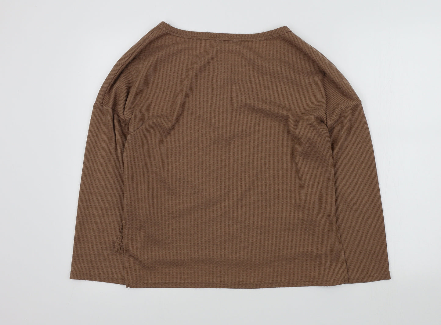 SheIn Womens Brown   Pullover Jumper Size M